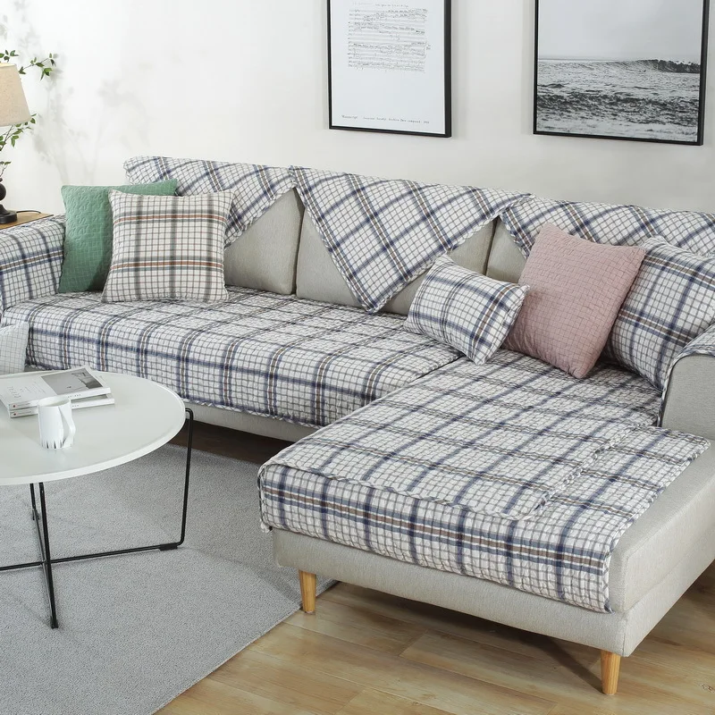 Современный плед чехол для дивана четыре сезона Slipcover Противоскользящий