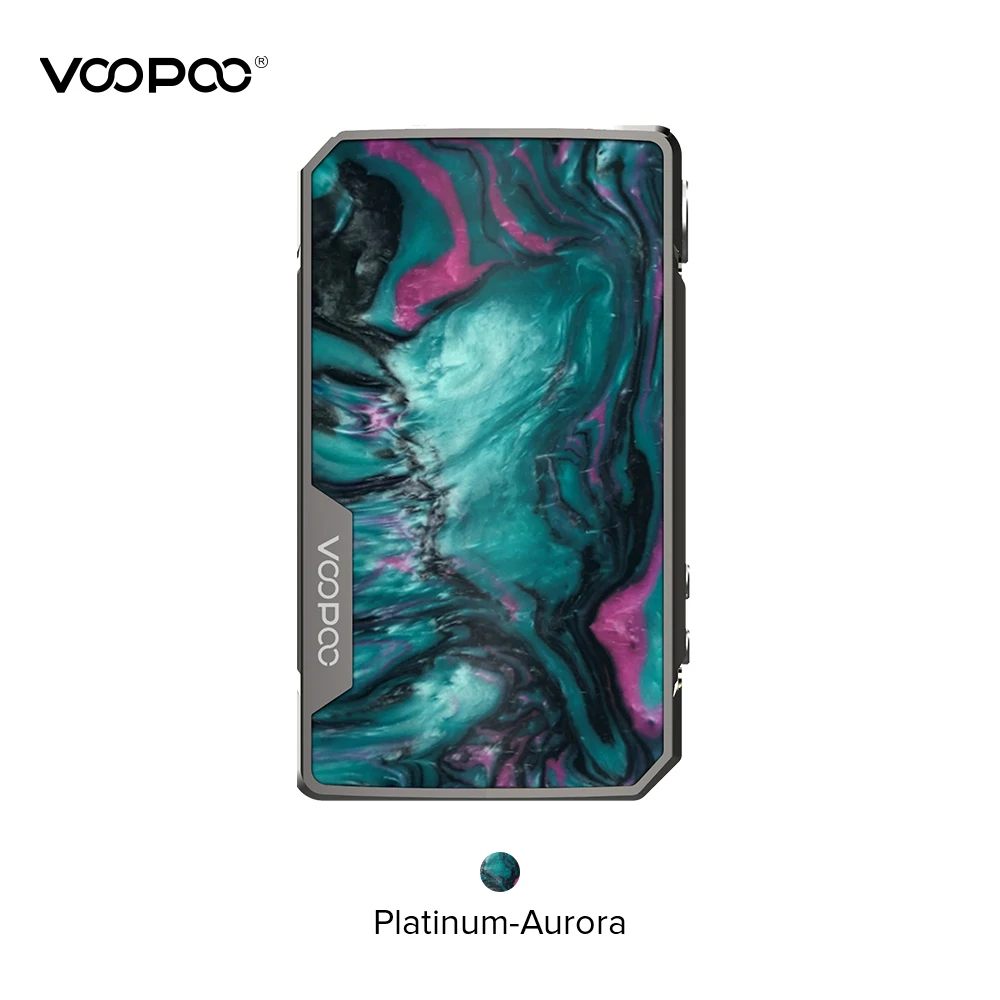 VOOPOO Drag 2 Platinum Mod Питание от двух аккумуляторов 18650 электронная сигарета Vape Vaporizer