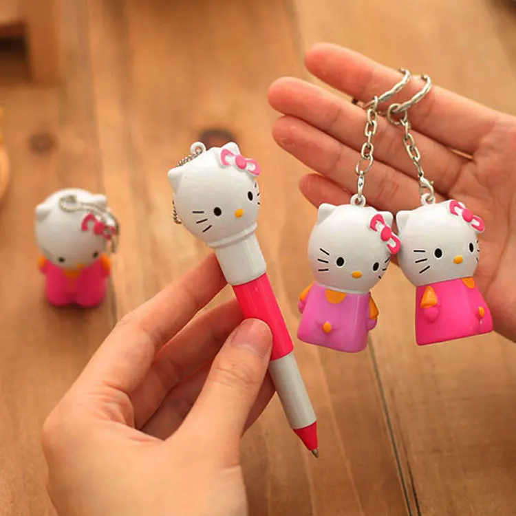 1 шт. HELLO KITTY выдвижная ручка мультипликационная супер восхитительная Hello Kitty