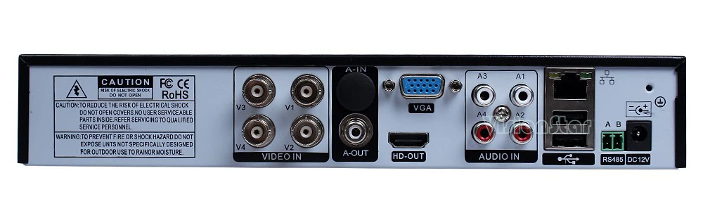 AHD DVR 4CH 1080 P гибридный 5 в 1 сетевой видеорегистратор H.264 ONVIF P2P наблюдения Video Recorder