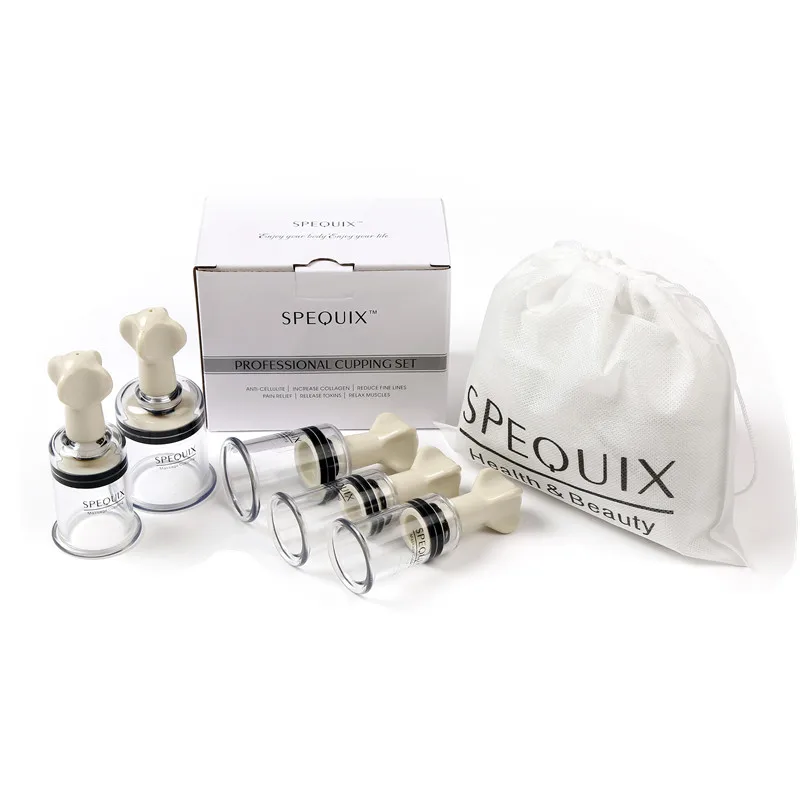 Массажные чашки для тела с присоской 5 спиц массажные антицеллюлита детоксикации