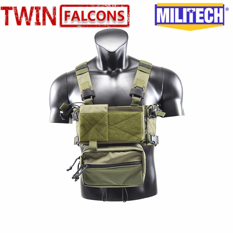 MILITECH Twinfalcons 500D натуральная Cordura Spec Военная Униформа MK3 груди пластина для