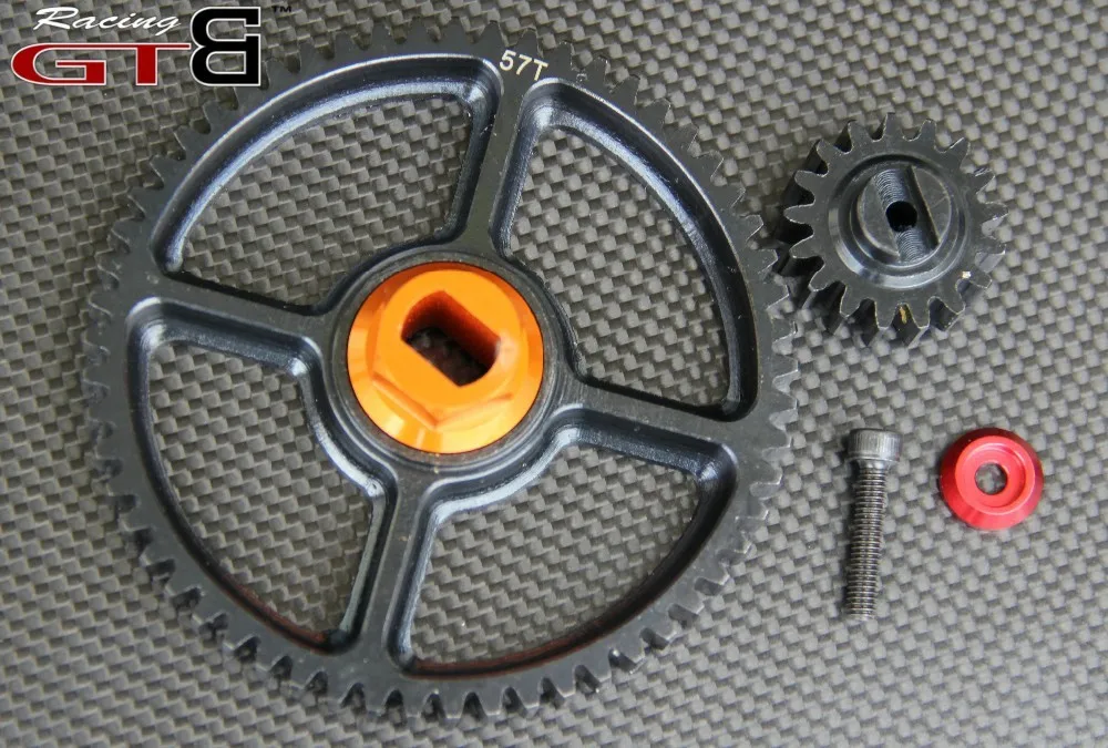 Комплект зубчатых передач gtring 57th & 17th для hpi km rv baja 5b ss 5t 5sc GR046|gear set|set gearsbaja |
