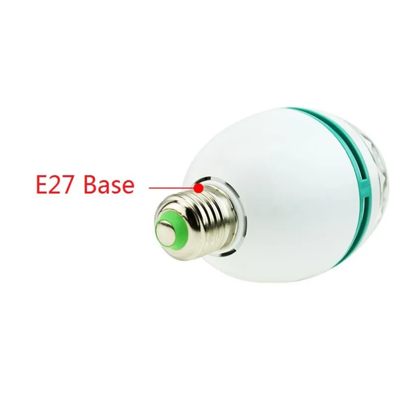 E27 B22 3W 110v 220v автоматический женский зонт в вращающийся RGB проектор с украшением