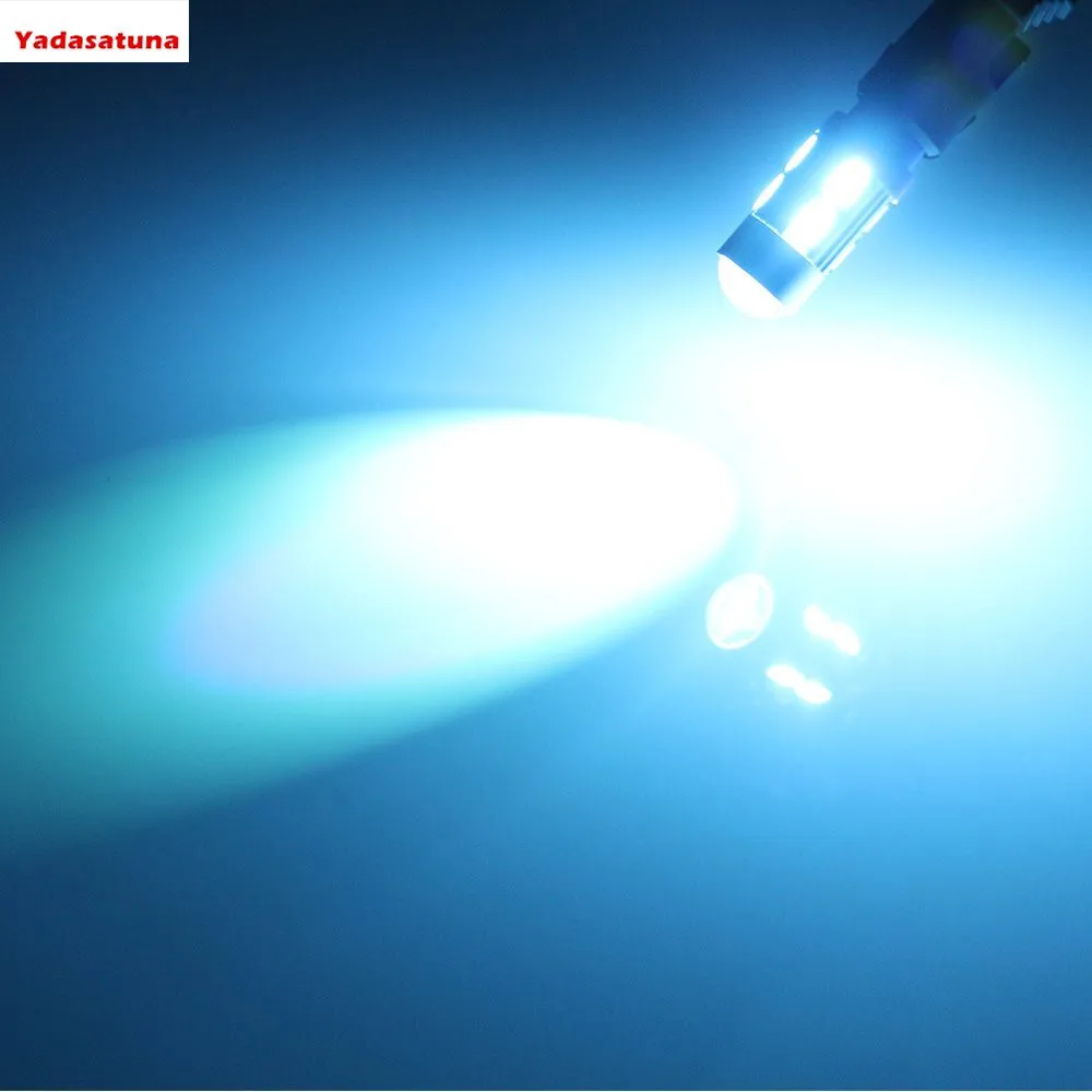 

4*Red/White/Ice Blue T10 W5W 194 168 10SMD LED Bulbs License Plate Door Courtesy Interior Map Dome Front Rear Sidemarker Lights