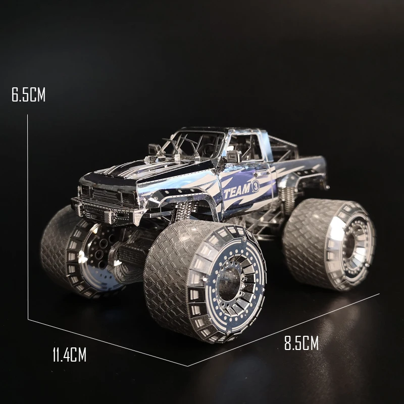 Крутая 3D металлическая модель сборка головоломка фотоголоволомка автомобиль HK