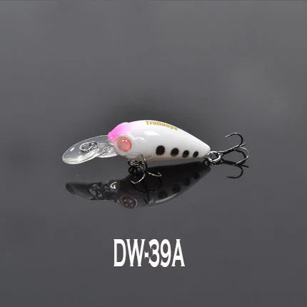 TSURINOYA для рыбалки приманки DW39 35mm3. 8 г мини-приманка жесткая искусственный глубина погружения приманки: 1,6-2,0 м - Цвет: DW39 A