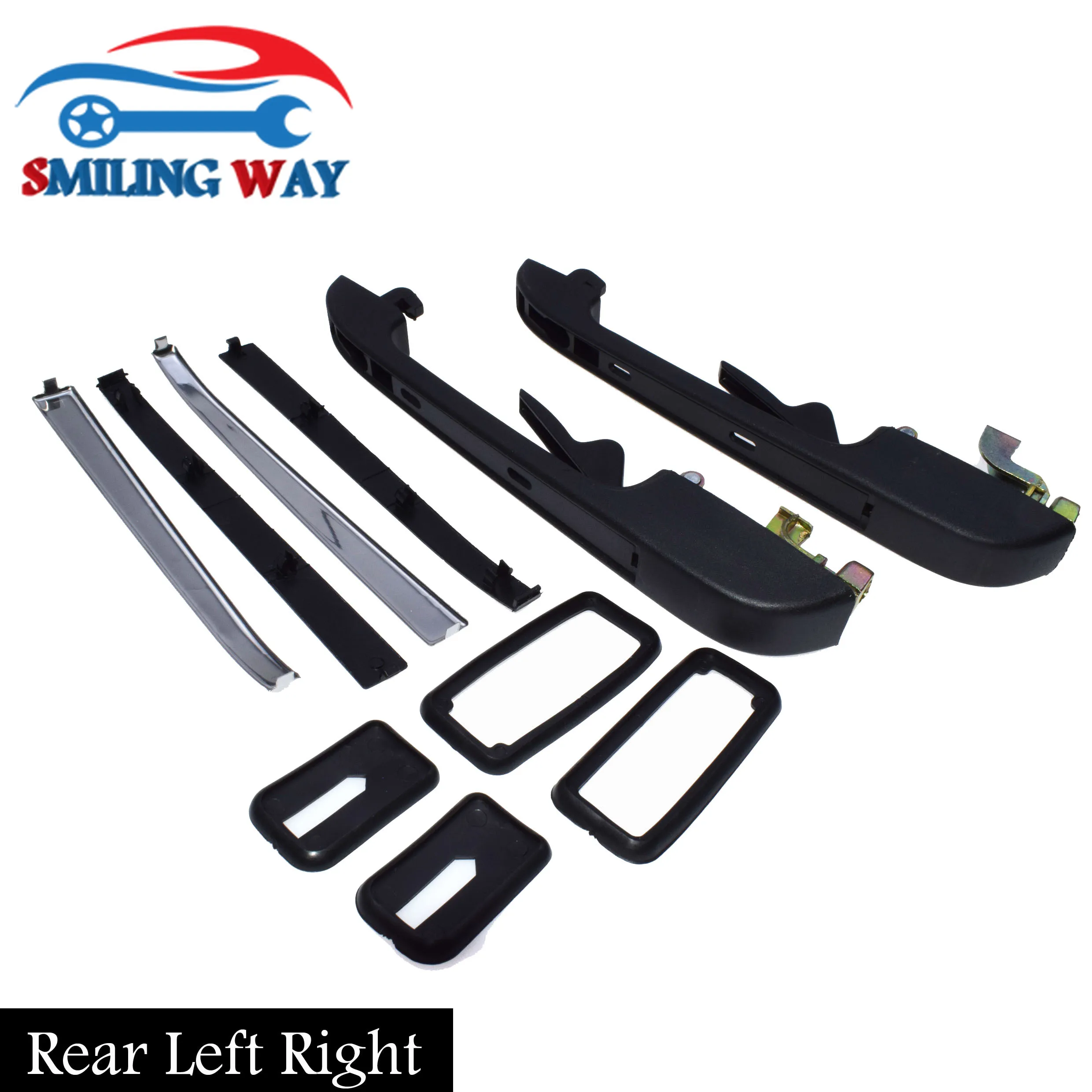 Smiling Way# наружная дверная ручка для VW Golf Jetta MK1 MK2 Scirocco Caddy Derby Passat Polo Santana Передняя Задняя Левая Правая пара