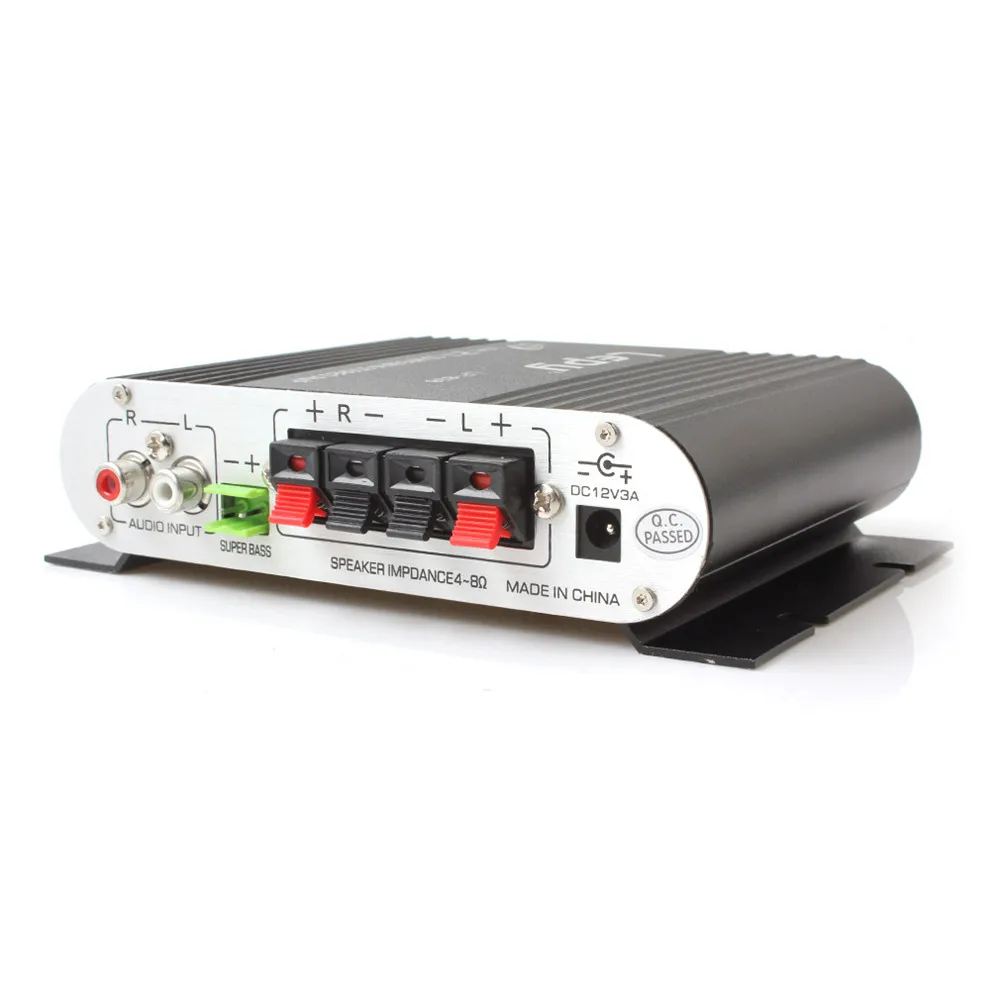 Автомобильный усилитель Lepy LP-838, 12 В, Hi-Fi 2,1, усилитель радио, CD, MP3, MP4 стерео, усилитель басов, динамик для автомобиля, дома (art.: 79d51e429) - 79d51e429