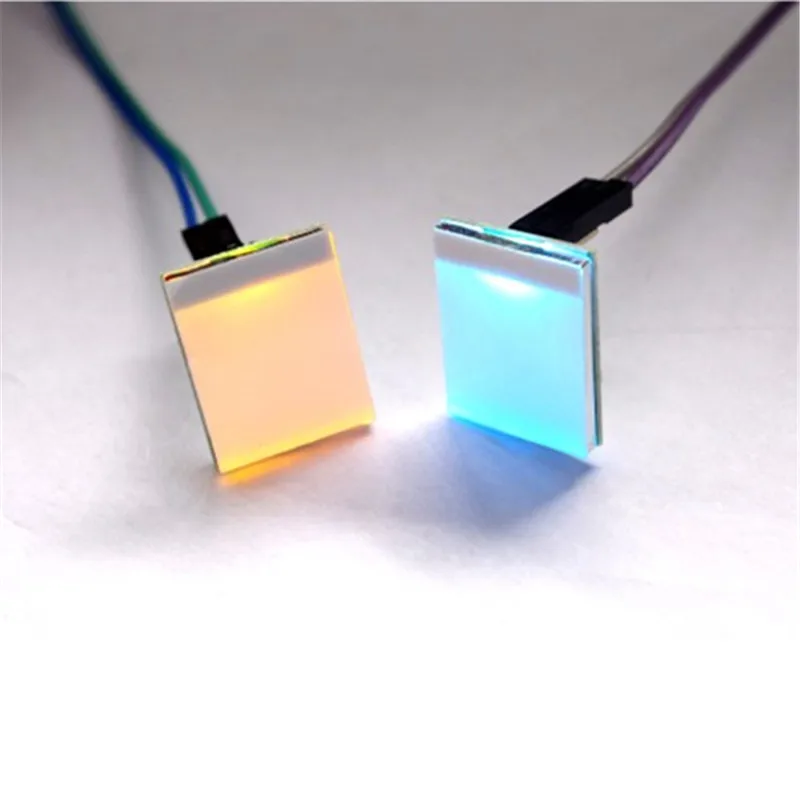 Цветной светодиодный сенсорный модуль RGB для самостоятельной сборки 2 7 6 в шт.|diy