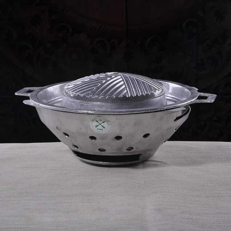 Высококачественный железный горшок для фондю в тайском стиле 32 см