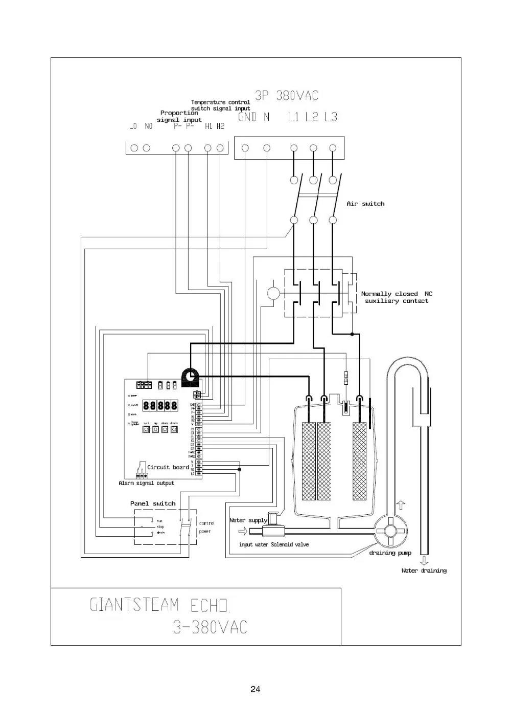 Steam generator heating element with electrode type Best Price in Dubai