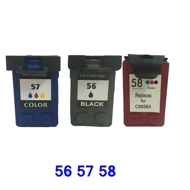 Совместимый чернильный картридж vilaxh для HP 56 57 58 hp Officejet J5500 все в одном серия J5508