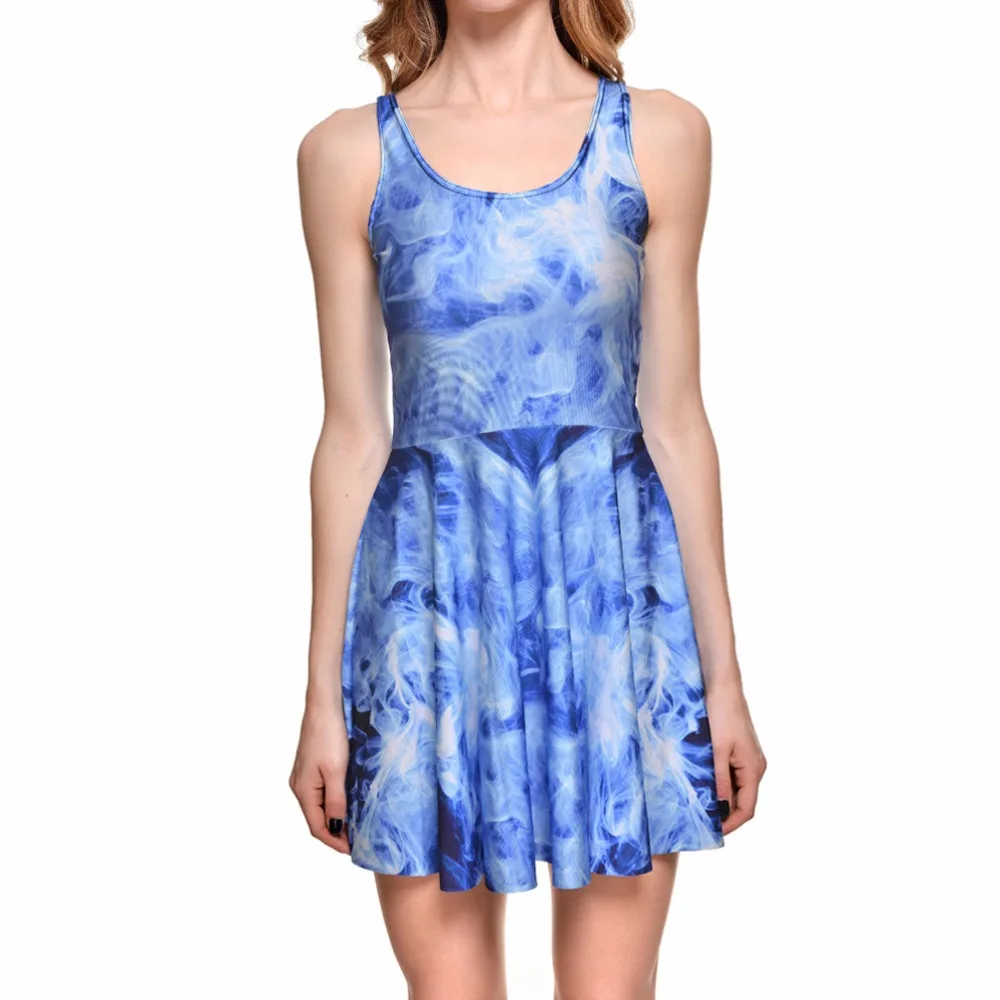 Платье новое поступление женское платье большого размера Цифровая печать