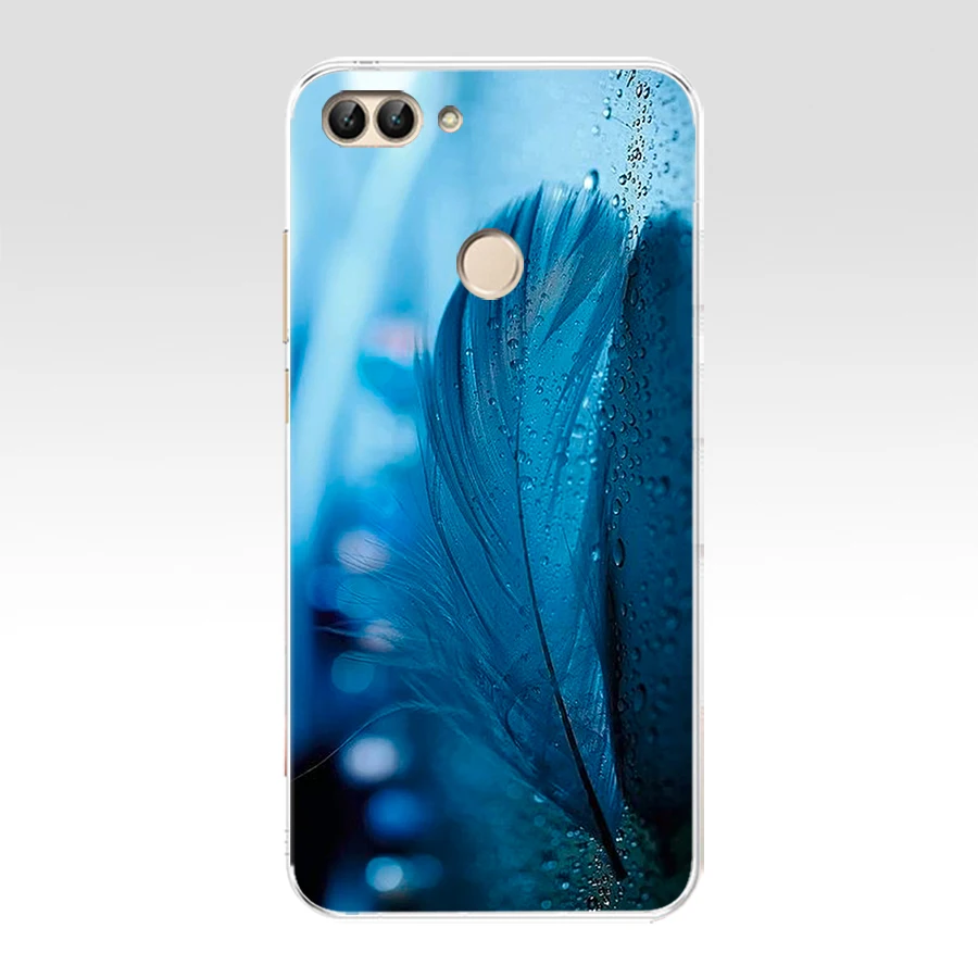 21 N huawei P Smart чехол TPU Мягкий силиконовый прозрачный чехол для телефона huawei P Smart Cover FIG-LX1 Enjoy 7S Чехол - Цвет: 21