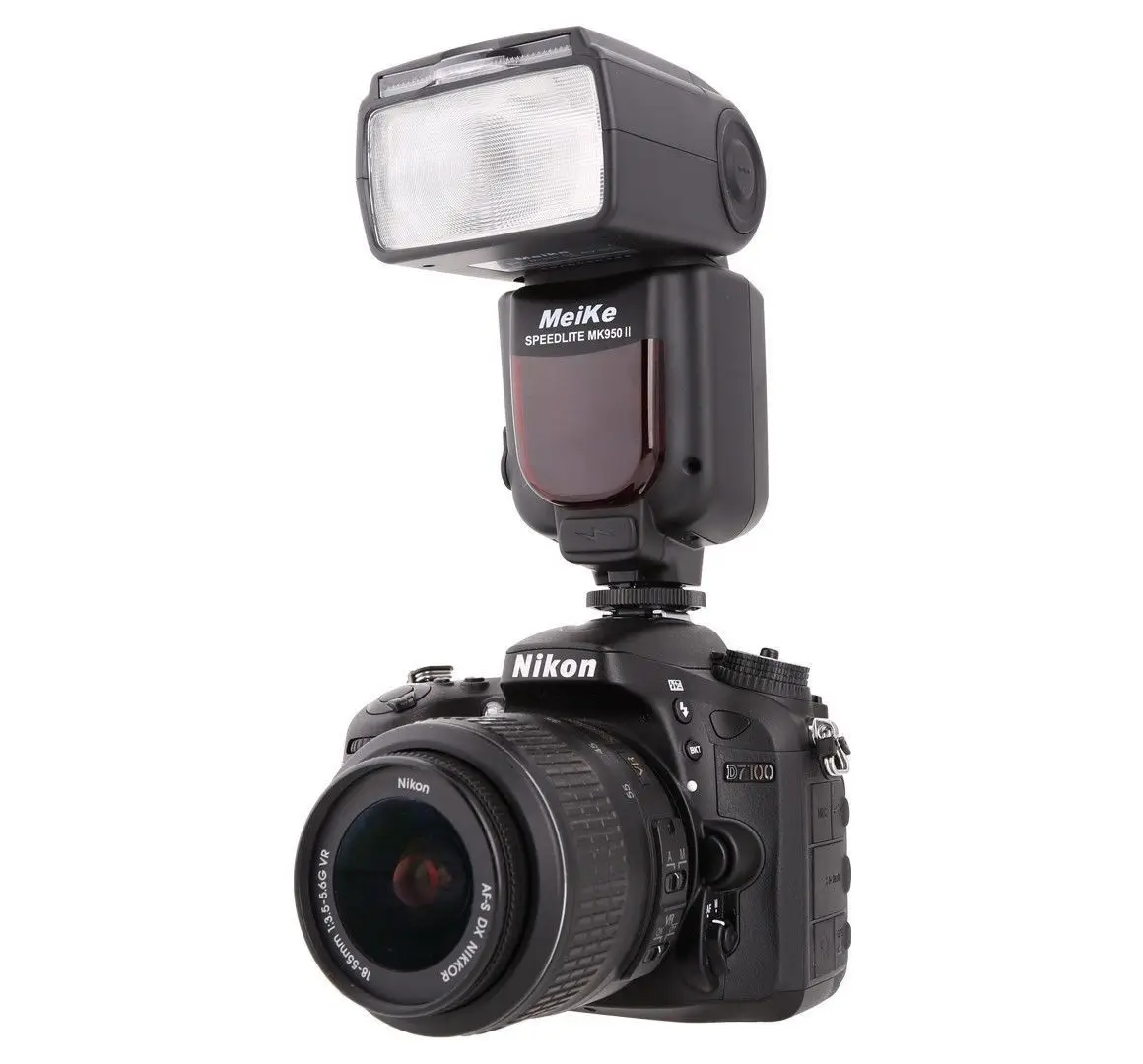 Meike MK-950II ttl Главная ведомая вспышка Speedlite светильник для nikon d4 d750 d800 d850 D7100 d600 d90 d3200
