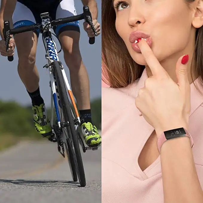 3 шт. силиконовый ремешок для часов Fitbit Charge сменный Ремешок Для Charge3 Band