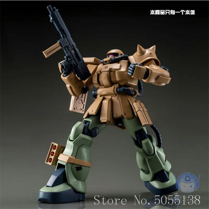 Bandai Gundam модели в наличии на складе сборе 55511 мг 1/100 MS-06F-2 Zaku Тип F2 робот Гандам