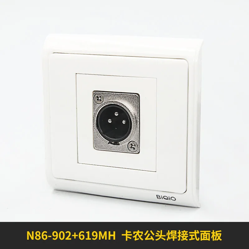 Новый N86 902 + 619MH головы Панель микрофонный кабель гнездо карты разъем XLR настенных