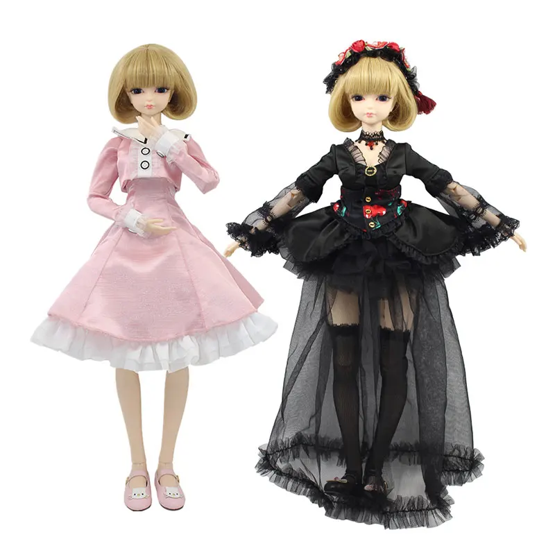 MMGIRL BJD fortune days 1/4 45 см с/без одежды с короткими светлыми волнистыми волосами и