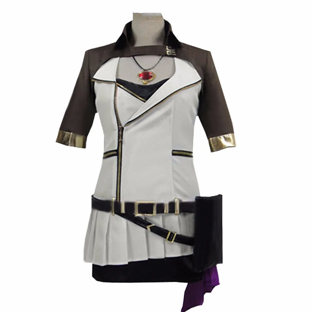 2017 Косплей RWBY костюм сезон 2 Ян Сяолун Костюм белые наряды Хэллоуин на заказ |