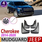 Автомобильный брызговик для Jeep Cherokee KL 2014  2020 Fender брызговик закрылки аксессуары для брызговиков 2015 2016 2017 2018 2019 5th