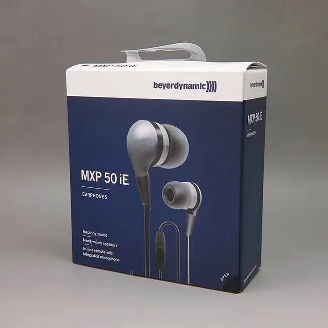 Оригинальные наушники-вкладыши Beyerdynamic MXP50iE с микрофоном и пультом