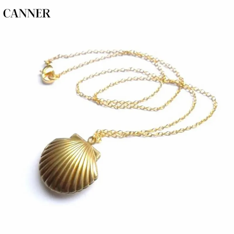 Ожерелье с русалкой Canner Little Sea Shell ожерелье розовое золото серебро | Украшения и