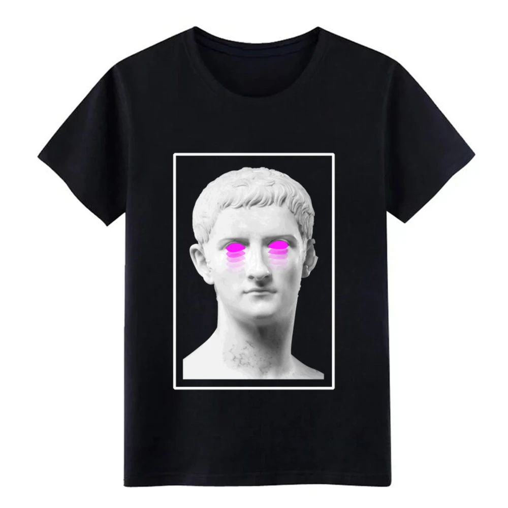 Мужская Эстетическая греческая бюст | Vaporwave футболка трикотажная 100% хлопок плюс