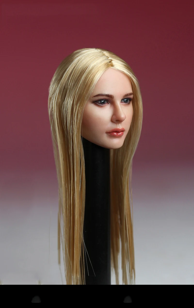 

1/6 Scale European Womens Head Avril Head Sculpt Models for 12 Inches Figures Bodies Dolls