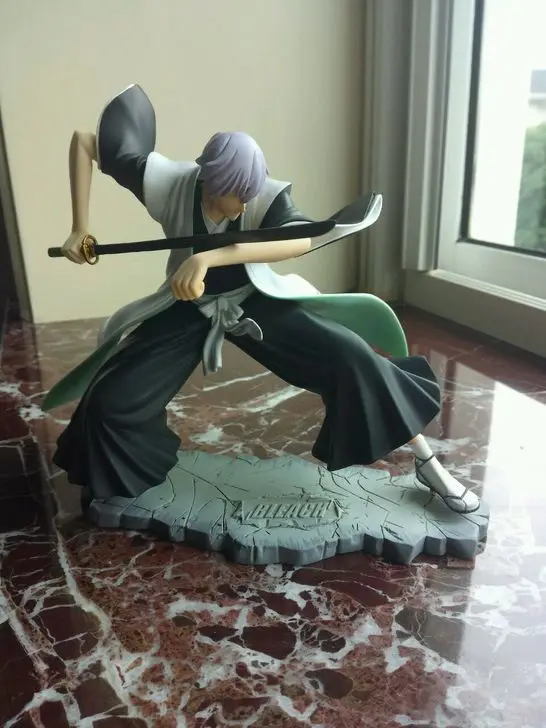 В наличии AFORCE 20 см отбеливатель Ichimaru Джин Боевая стойка GK фигурка из смолы для