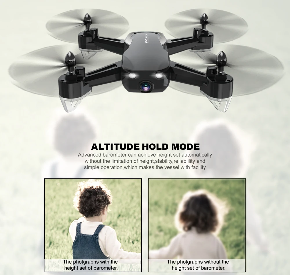 FQ777 FQ40 FPV RC Дрон 0.3MP/2MP WiFi HD камера режим удержания высоты Безголовый 3D флип один ключ возврат аэрофотосъемки