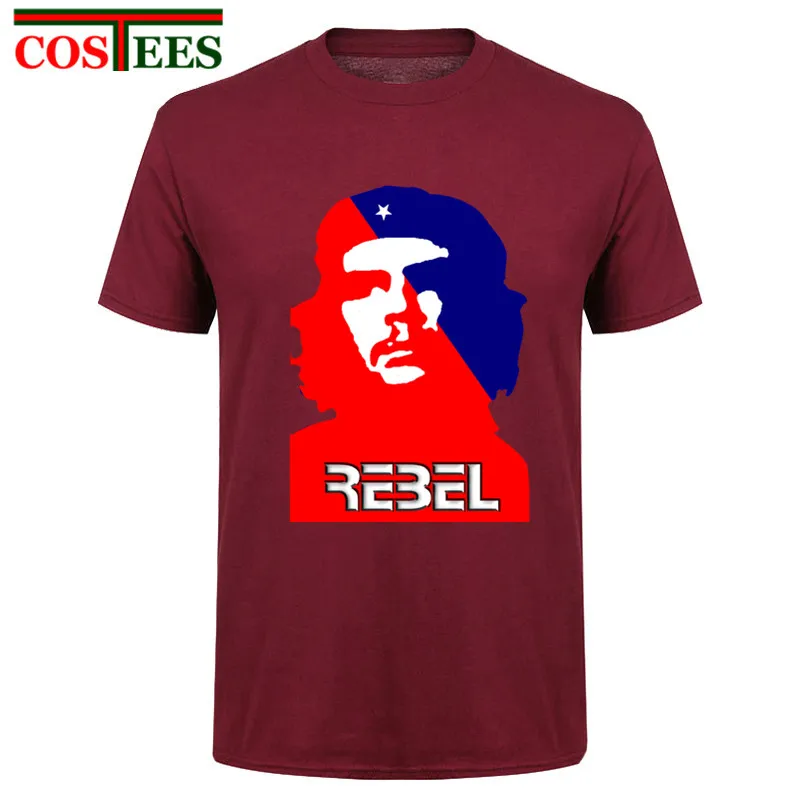 Забавная футболка Rebel Che Guevara Мужская коллекция 2017 года модная брендовая одежда