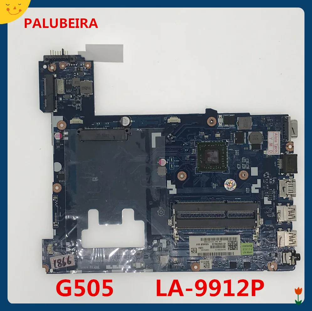 PALUBEIRA LA 9912P материнская плата для ноутбука Lenovo G505 ноутбук (с E1 2100) совместим с A4 A6 A8