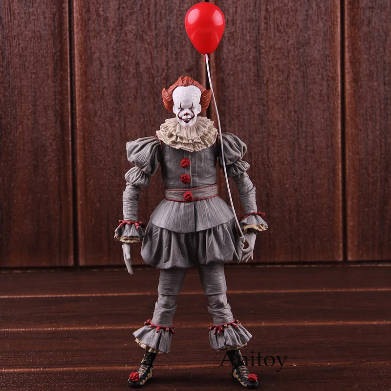 NECA Pennywise Стивен Кинг это Клоун фильм ужасов куклы ПВХ фигурка Коллекционная модель игрушки