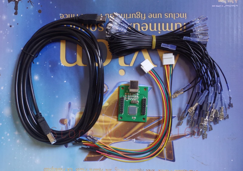 MAME 2 игрока PS/3 шт. в 1 аркадный на USB контроллер мультиадресный кодировщик
