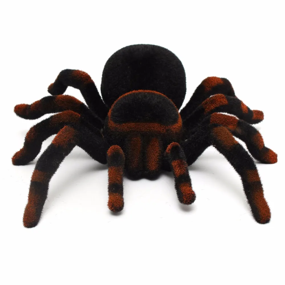 Lomalson 4 канала RC Spider Eyes Shine Хэллоуин имитация паука RC с подвохом страшный игрушка шалость Подарочная модель