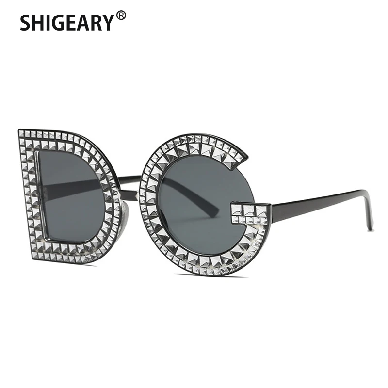 Shigeary D G Круглые Солнцезащитные очки 2019 новые женские квадратные Шикарные