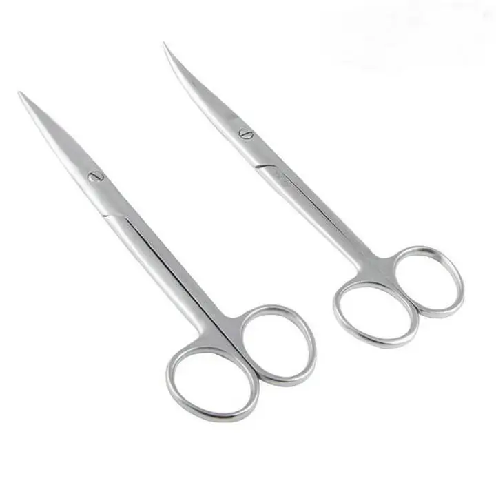 

2 шт./компл. изогнутый/прямой наконечник 12,5 см, щипцы из нержавеющей стали, хирургические/фотолабораторные/животные/гемостатические/медицин...