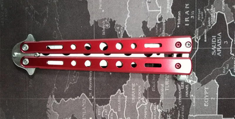 Складной нож из нержавеющей стали s Balisong тренировочный нож бабочка стиль тупое лезвие нож cs go инструменты для подарка