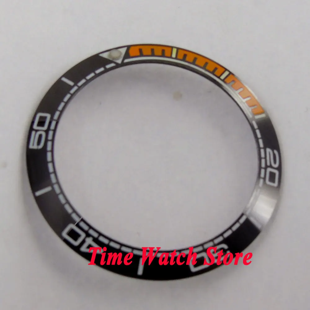 39 9 мм Высокое качество светящиеся черные оранжевые керамические ободки для 43