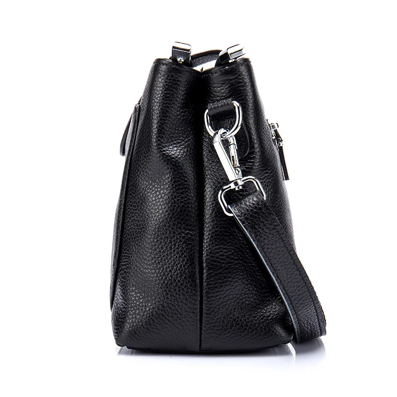 Женская сумка мессенджер из натуральной коровьей кожи на молнии|designer crossbody|designer