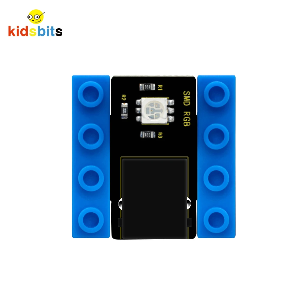 Kidsbits блоки кодирования SMD RGB Светодиодный модуль совместим с Arduino STEM|Аксессуары