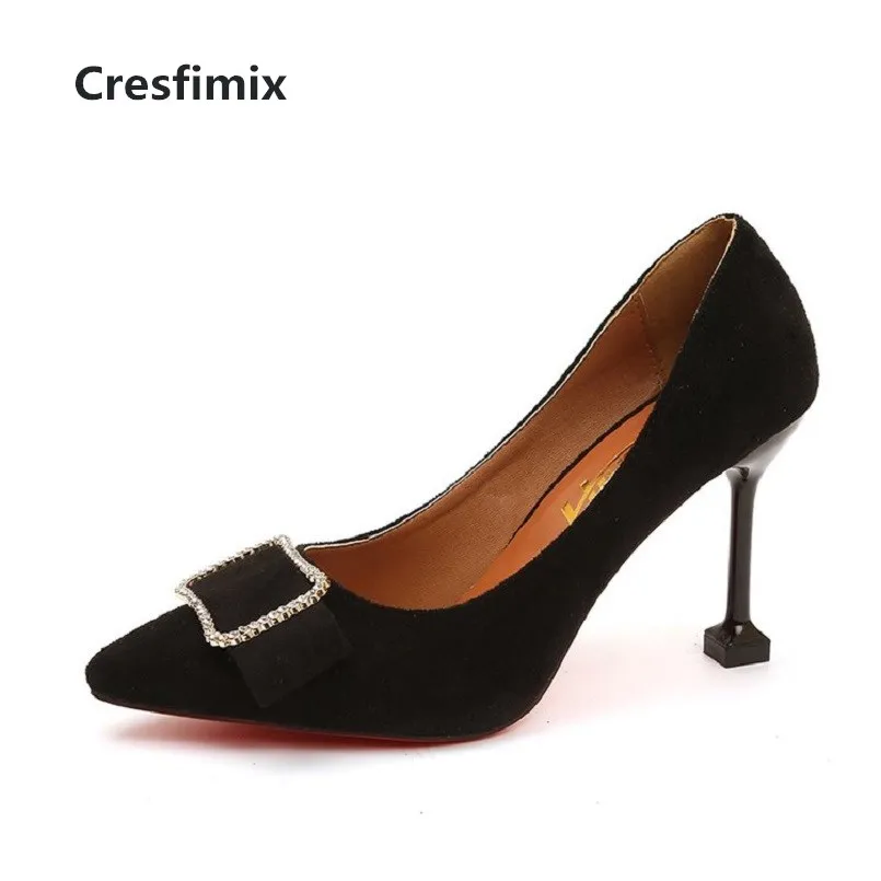 Cresfimix tacones altos/женские милые стильные высококачественные Вечерние туфли на