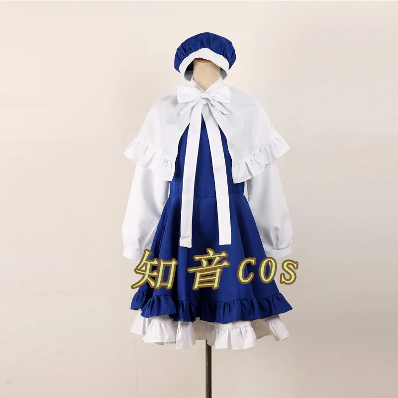 

Free Shipping Cardcaptor Sakura Tomoyo Daidouji Cosplay Costumes Uniform Beautiful Japanese Lolita Dress for Women Role Playing