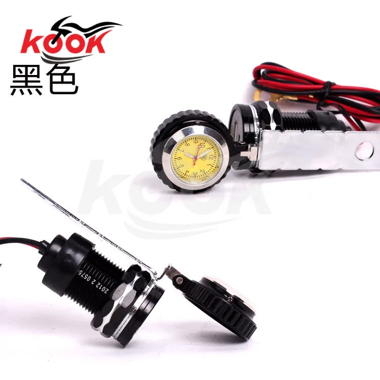 Профессиональные Водонепроницаемые мотоциклетные часы с USB интерфейсом|motorcycle