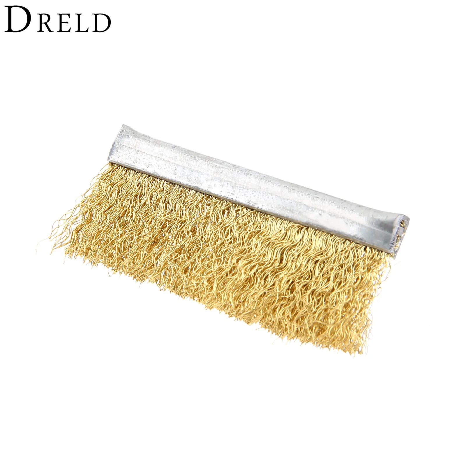 E DRELD стальная щетка из медной проволоки чашка полировальная Щетка Колеса Dremel аксессуары вращающиеся чистящие щетки для полировки металла - Цвет: E