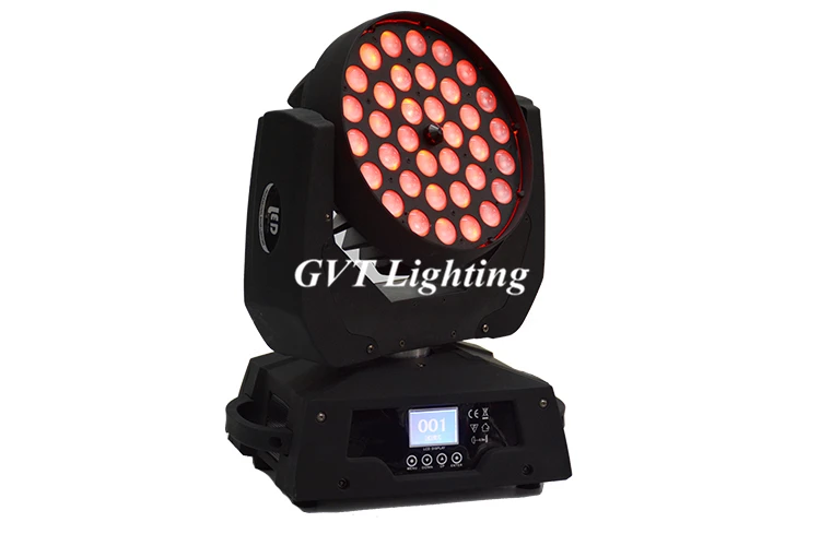6 шт./лот 36*12 Вт 4 в 1 RGBW Смешивание цветов dmx zoom led moving head wash lyre light|led moving|led headwash |