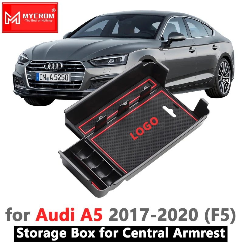Подлокотник для хранения и поддержания порядка Audi A5 2017 2018 2019 F5 RS5 S5 S line RS 5