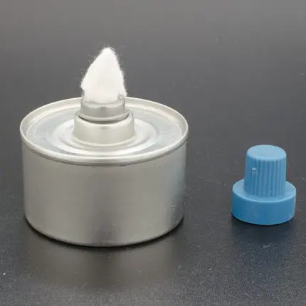 

Metal alcohol lamp leakproof explosion-proof Contain the wick Laboratory teaching instruments 84mm dia 54mm height